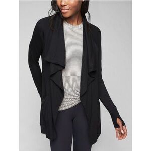 Athleta Studio Wrap Cardigan